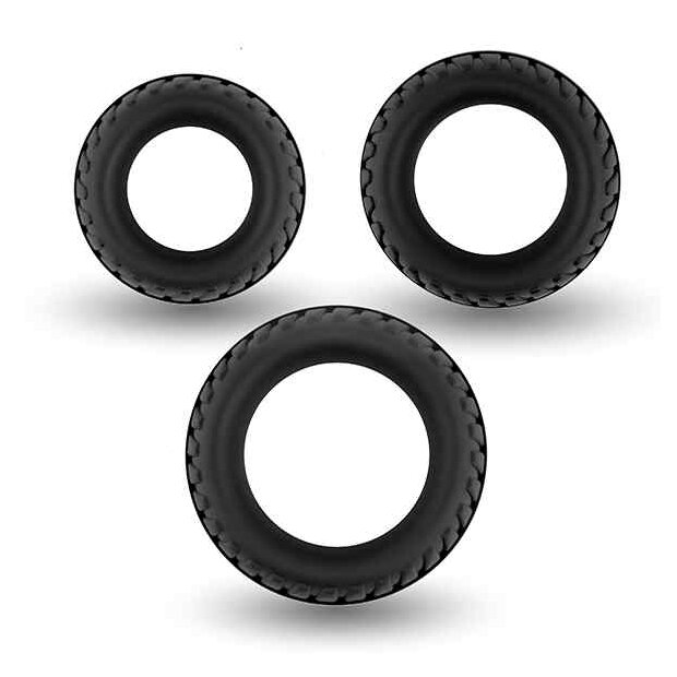 VelvOr Rooster Floki Pack Set of Sturdy Looking Cock Rings