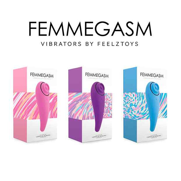 FeelzToys FemmeGasm Vibrator Pink 14 cm