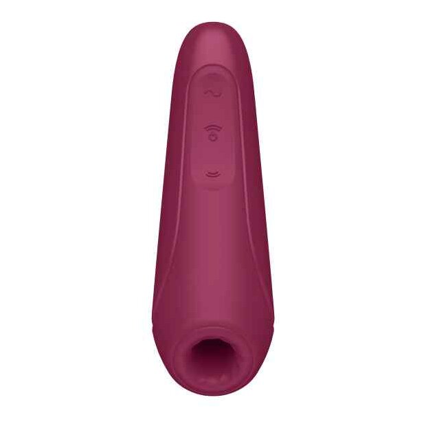 Satisfyer - Curvy 1+ Air Pulse Stimulator + Vibration Red
