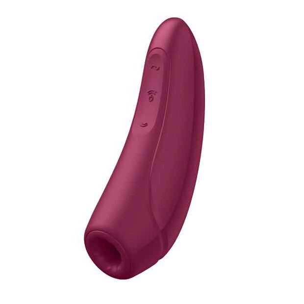 Satisfyer - Curvy 1+ Air Pulse Stimulator + Vibration Red