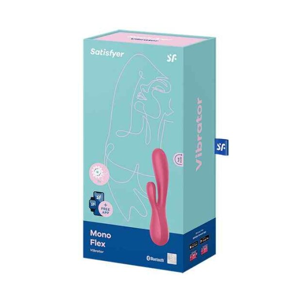 Satisfyer Mono Flex Vibrator Rabbit Vibrator Rot