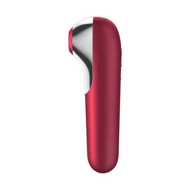 Satisfyer Dual Love Air Pulse Druckwellenvibrator Rot
