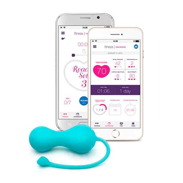Lovelife by OhMiBod - Krush App Connected Bluetooth Kegel Turquoise