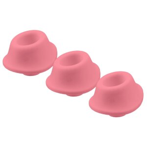 Womanizer 3x Ersatzkappen rosa M
