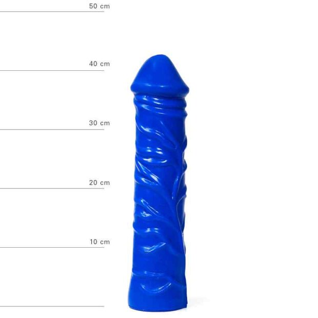 All Black All Blue ABB19 Dildo Blau 31 cm