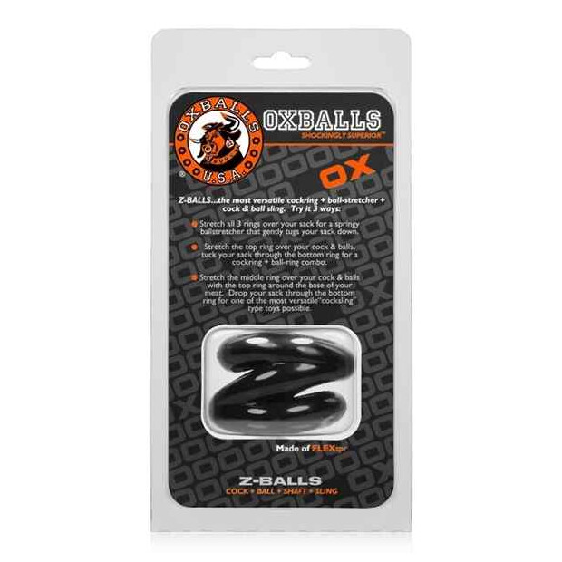 Oxballs Z-BALLS Ballstretcher - Black