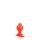 All Black All Red ABR73 Analplug Rot ⌀ 9 cm