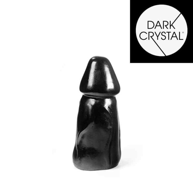 Dark Crystal DC02 Spezialdildo Schwarz 24,5 cm ⌀ 9,5 cm