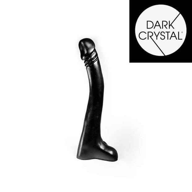 Dark Crystal DC18 Dildo Schwarz 30,5 cm