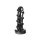 Dark Crystal DC20 Black Buttplug Large Analplug Schwarz ⌀ 7,3 cm