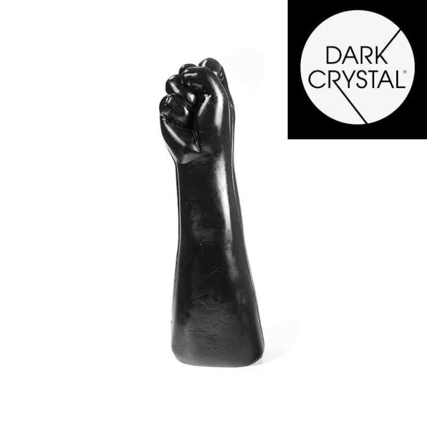 Dark Crystal DC26 Fist Fisting Dildo Schwarz 29 cm ⌀ 8,5 cm