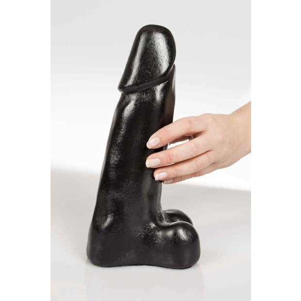 Dark Crystal DC29 Dildo Schwarz 26 cm