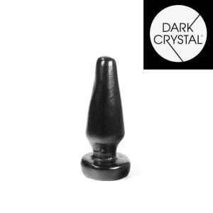 Dark Crystal - 40 Butt Plug Black 4,7 cm