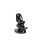 Dark Crystal Black - 43 Buttplug Black 11 cm
