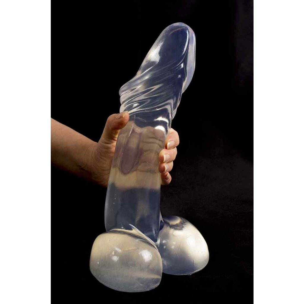 Dinoo Agili Gro Dildo Transparent 30 cm  8 cm, 55,95