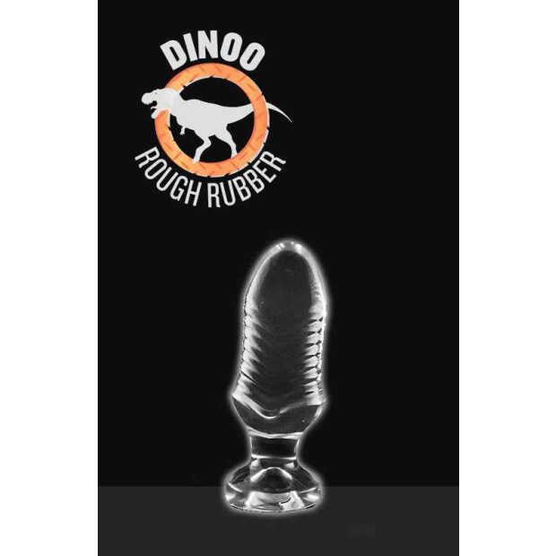 Dinoo Rugops Analplug Transparent ⌀ 5,4 cm