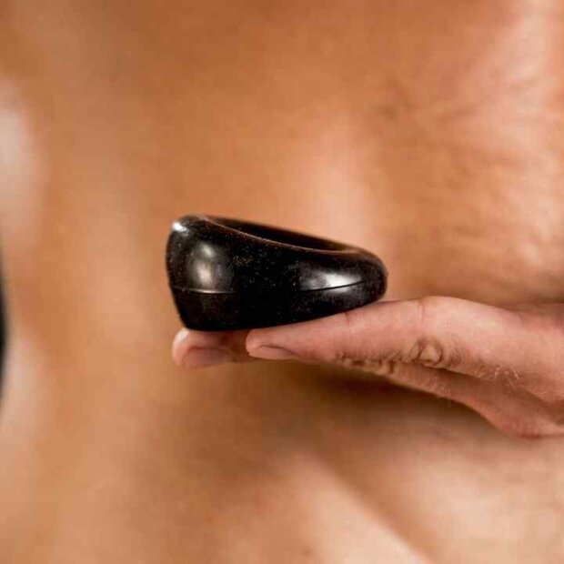 ZiZi Powerstroke Black Cockring Schwarz