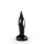 ZiZi Hasmoo Black Analplug Schwarz ⌀ 4 cm