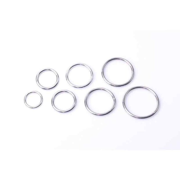 Kiotos Cockring with Seam Penisring Silber ⌀ 2,6 cm