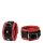 Leather Anklecuffs Red 5 cm