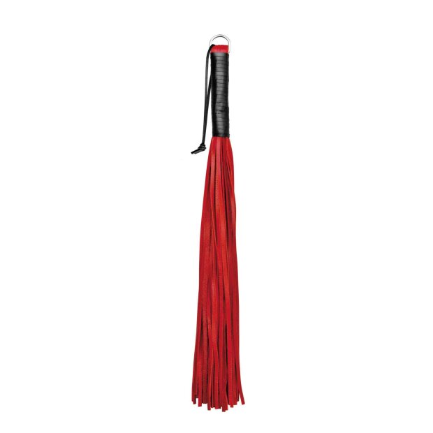Leather Red Whip Soft 48 Strings