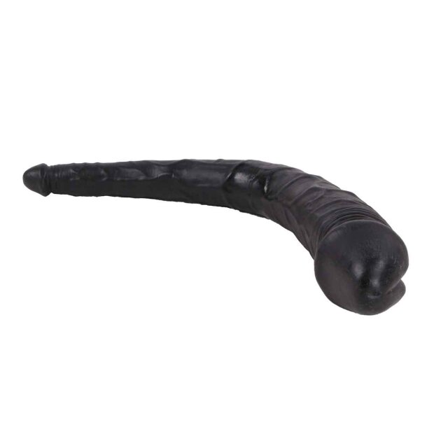 Kiotos COX 028 Black Doppeldildo Schwarz 35 cm ⌀ 5 cm