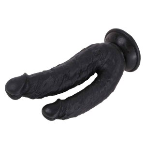 Kiotos COX 031 Black Doppeldildo Schwarz 21 cm ⌀ 4,5 cm