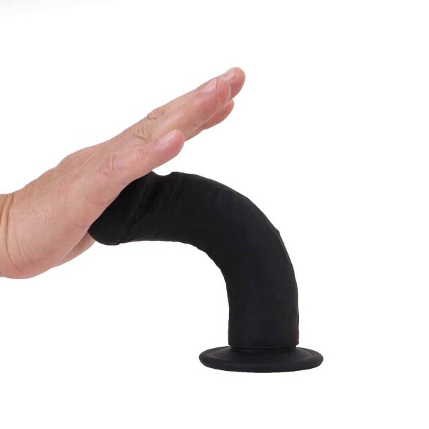 Kiotos COX 034 Silicone Dildo Schwarz 21 cm