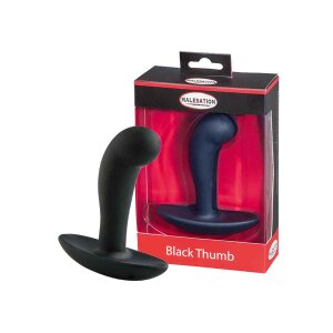 Malesation Black Thumb Anal Plug Schwarz ⌀ 3 cm