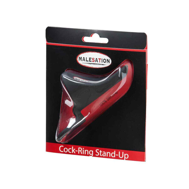 Malesation Inflatable CockRing Stand Up Penisring Schwarz ⌀ 3 cm