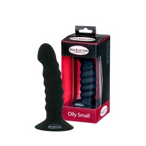 Malesation Olly Small Dildo Schwarz 13,6 cm