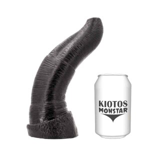 Kiotos Monstar Alienworm Dildo Schwarz 25 cm ⌀ 6,5 cm