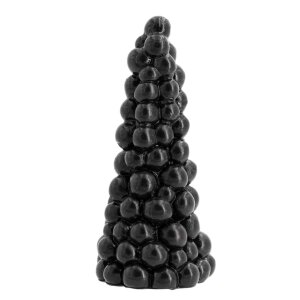 Kiotos Monstar Bubblesplug Dildo Schwarz 16 cm ⌀ 6,5 cm