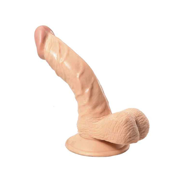 NMC Harry The Wall Mounter Bendable Dildo Beige 16,5 cm