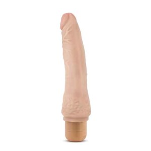 Blush Dr. Skin Vibrator Beige 18,5 cm ⌀ 4 cm
