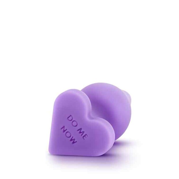 Blush Candy Heart Do Me Purple Analplug Lila ⌀ 3,8 cm