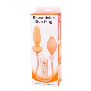 Expandable Butt Plug Vibrating