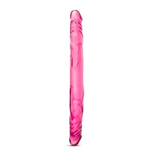 B Yours - 14 Inch Double Dildo Pink