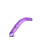 B Yours - 14 Inch Double Dildo Purple