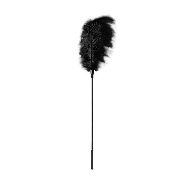 GP Large feather tickler, black