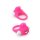 Dream Toys Rings Of Love Silicone Stimu Ring Vibrierend Pink ⌀ 2,7 cm