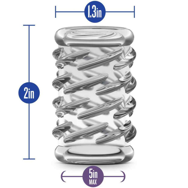 Blush Stay Hard Cock Sleeve 06 Penishülle Transparent ⌀ 3,9 cm