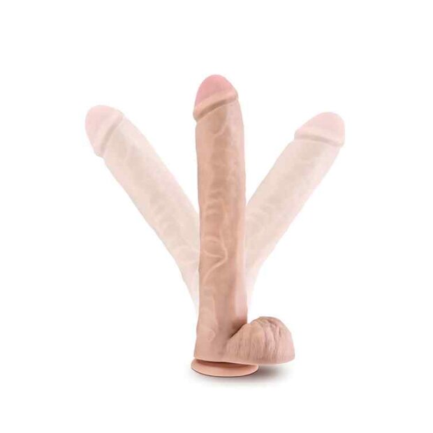 Blush Au Naturel Daddy Sensa Feel Dildo Beige 35,5 cm
