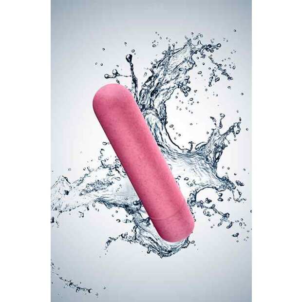 Blush Gaia Eco Bullet Mini Vibrator Pink 6,5 cm ⌀ 1,8 cm