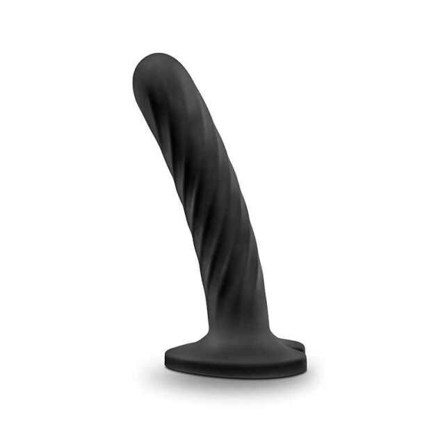 Blush Temptasia Twist Medium Dildo Schwarz 11,4 cm ⌀ 2,5 cm