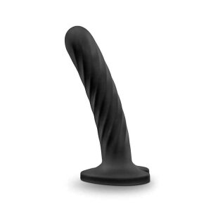 Blush Temptasia Twist Medium Dildo Schwarz 11,4 cm ⌀ 2,5 cm