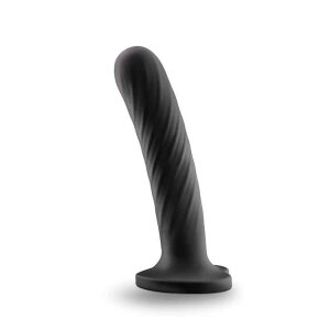 Blush Temptasia Twist Large Dildo Schwarz 15 cm ⌀ 4,4 cm