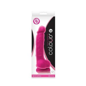NS Novelties Colours Dual Density Dildo Pink 13 cm