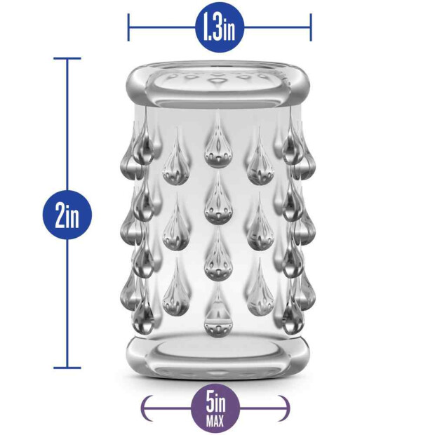 Blush Stay Hard Cock Sleeve 05 Clear Penishülle Transparent ⌀ 3,9 cm