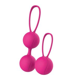 Dream Toys Pleasure Balls Duo Liebeskugeln Pink ⌀ 3,4 cm
